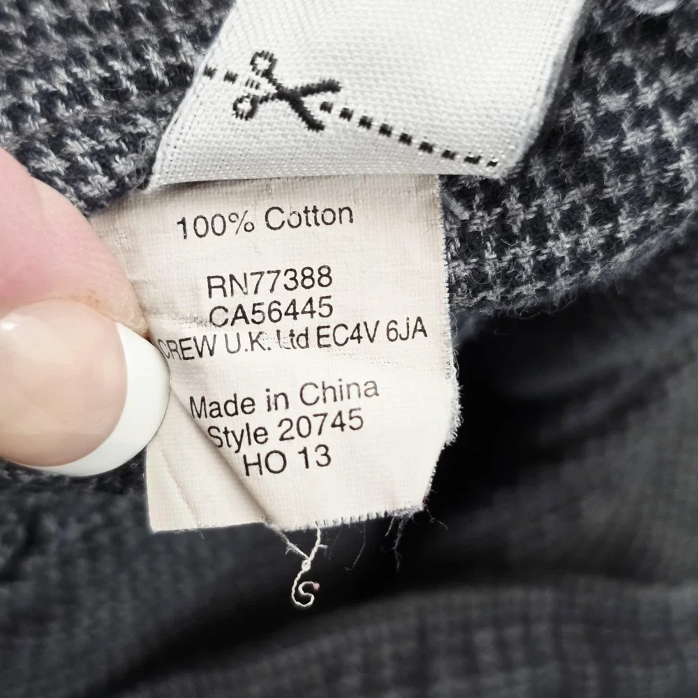 J.Crew Pants Mens M Gray Sweatpants Knit Elastic Waist Relaxed Fit Casual Preppy